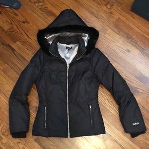 Small Bebe sport black puffer coat